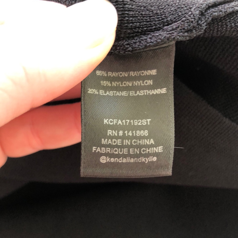 NWOT Kendall + Kylie Lace Up Midi Skirt - Picture 7 of 7